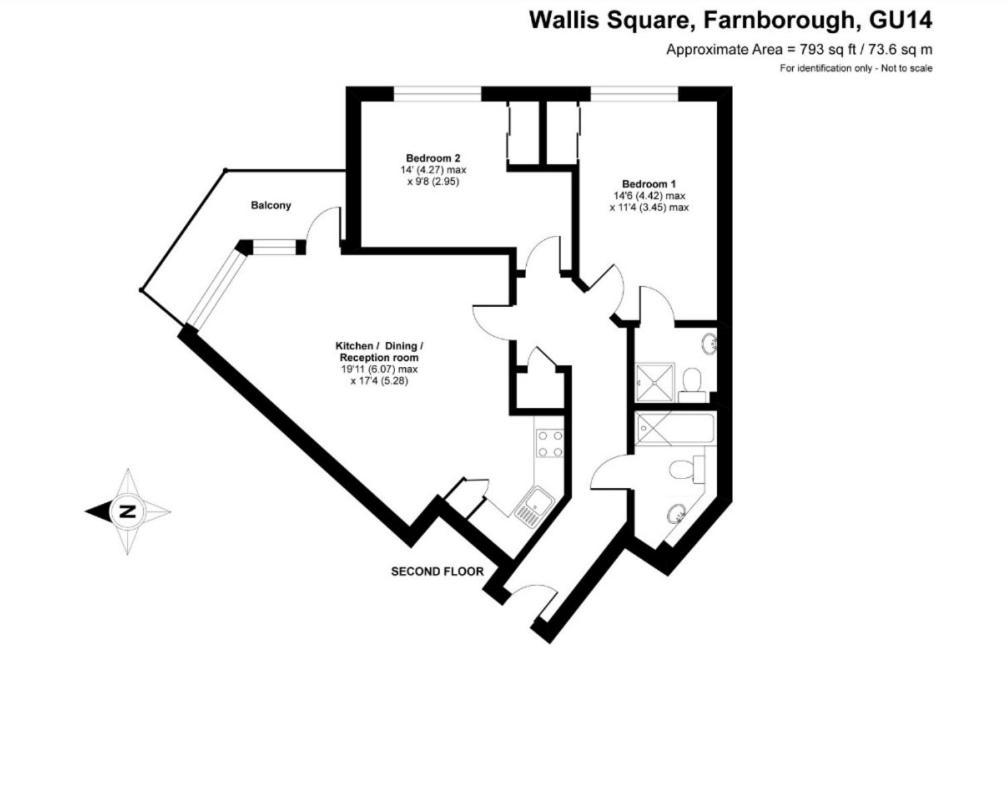Luxury Apartments - Wallis Square, Farnborough Farnborough  Eksteriør bilde